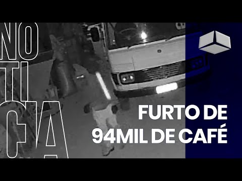 CÂMERAS FLAGRAM FURTO DE R$ 94 MIL EM SACAS DE CAFÉ EM IMBÉ DE MINAS MG