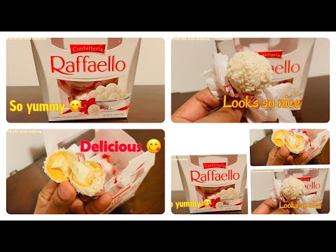 Raffaello  my favorite  😍.Candy | Almond Coconut Treat| Chocolate