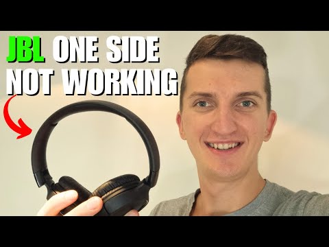 JBL Headphones One Side Not Working FIX