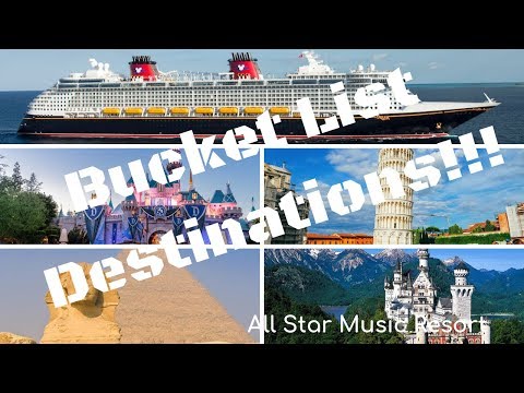 Mouse Madness Episode #2:   Bucket List Destinations