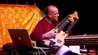 Video thumbnail for Janmashtami Villa Vrindavana – Krishna Prema das - Trikanta Veena with ebow guitar by Krishna Prema das