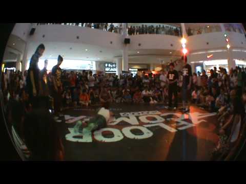 10  Floor Combat 2009 Bboy 3 vs 3 Battle - Day 2 Floor Tactics vs Inertia