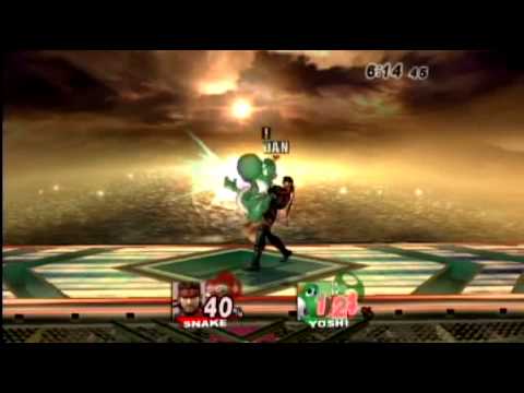 Yo'ster (Yoshi) vs DanM (Snake) 2/3.mov