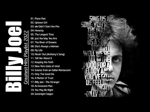 Billy Joel Greatest Hits Full Album 2022 | Best Songs of Billy Joel