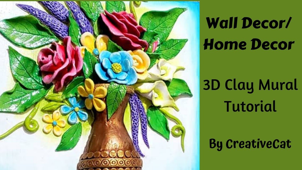 Clay Mural/Wall decor/Home decor/art and craft/3D Mural