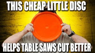 The best thing I've ever done to my table saw only cost $1