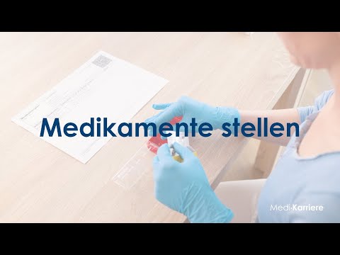 Medikamente stellen