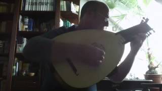 Prelude g minor for baroque lute by Jacque Bittner (1682)