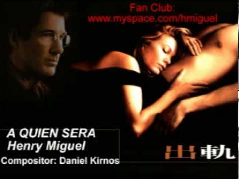 Henry Miguel - A Quien Sera (Salsa Romantica)
