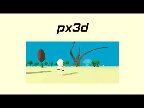 px3d: a free software browser based pixel 3D nano-engine in ClojureScript