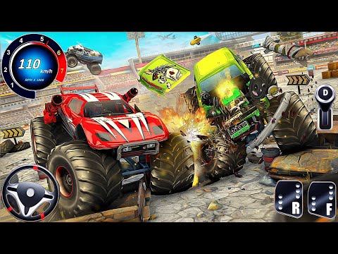Monster Truck Demolition Derby Multiplayer Car Crash Challenge 3D Simulator Game " Ios & Android