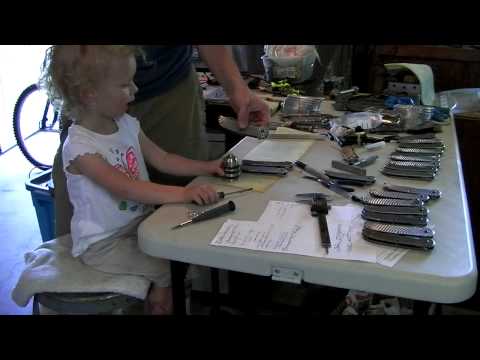 Knifemaking Tuesdays Week 36 - setting detent, lockup, finishing