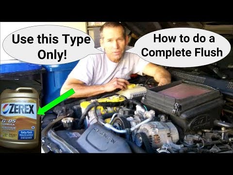 Flush Coolant on a 99-04 Jeep Grand Cherokee