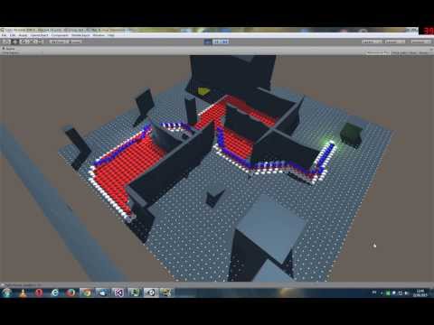 Unity3d A Pathfinding Algorithm Visualization