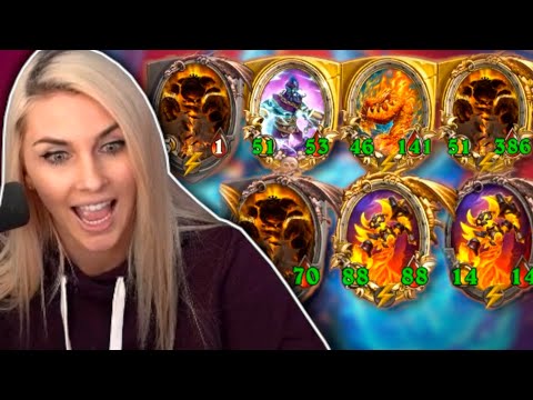 STOMPING with Chenvaala: HOW MANY TIER 6 ELEMENTALS!? - Hearthstone Battlegrounds