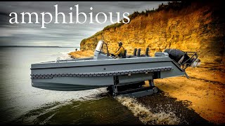 The Iguana, Amphibious Tactical Watercraft with Deploy-able Caterpillar Treads