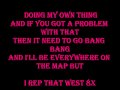 ICE CUBE- I REP THAT WEST LYRICS 