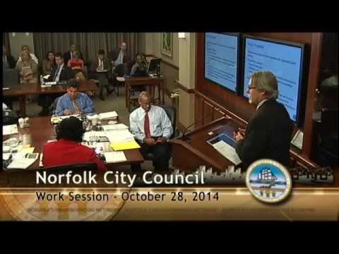 Work 10/28/14 Session pt. 2 - Norfolk City Council