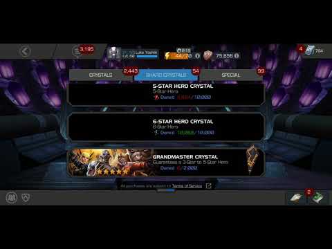 MCOC - 6* Crystal Opening