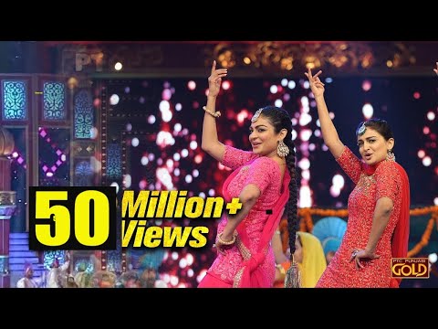 Watch Bajwa Sisters- Neeru Bajwa & Rubina Bajwa Performing LIVE At PTC Punjabi Film Awards 2018