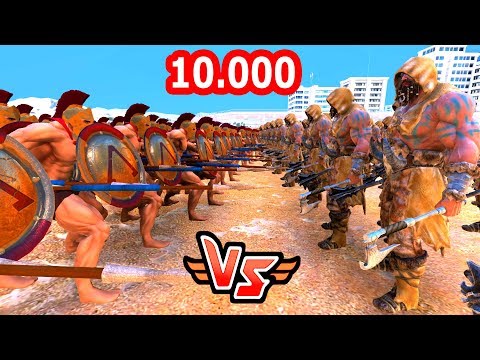 300 SPARTALI VS DELİLER 😱 - Süper Kahramanlar