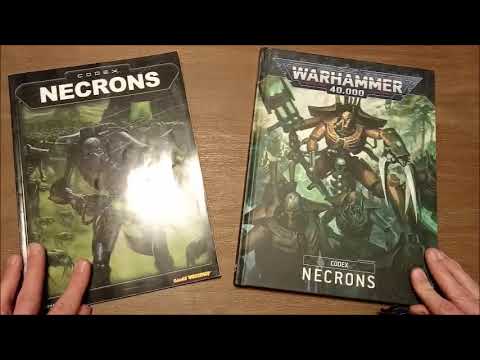 Lassealks - Codex Necrons - Vergleich