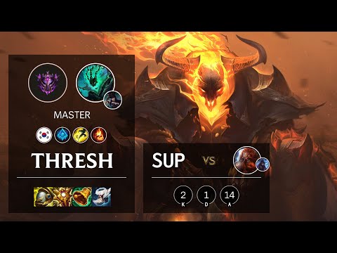 Thresh Support vs Gragas - KR Master Patch 11.24
