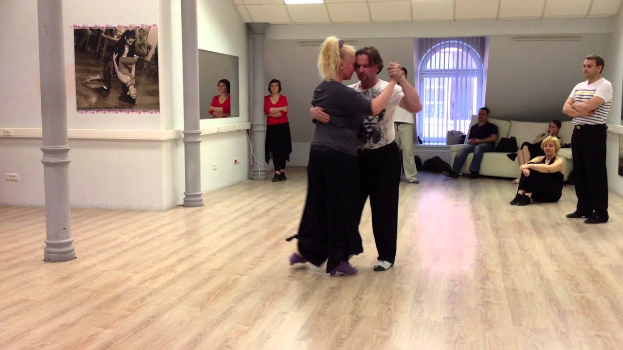 Elvira Malishevskaya y Alex Barbolin. Class of Barridas.