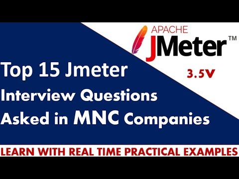 Top 15 Jmeter Interview Questions asked in MNC Companies