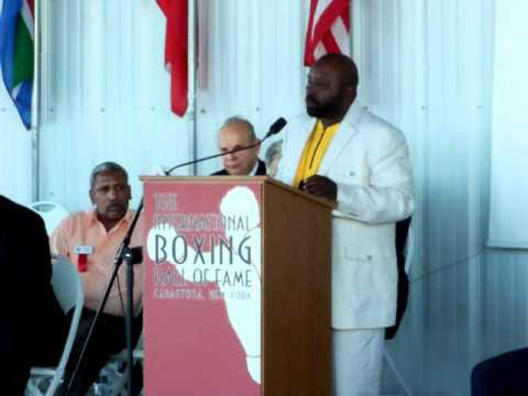 Mark "Too Sharp" Johnson: 2012 International Boxing Hall Of Fame Induction