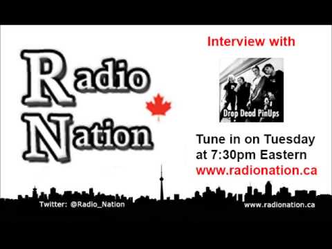 Drop Dead Pin Ups live interview on Radio Nation (January 31st 2012)