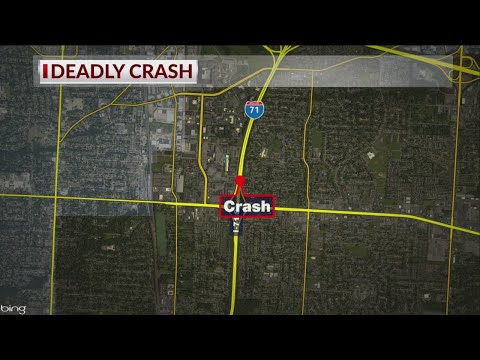 Single vehicle crash on I-71 north leaves one dead, one injured