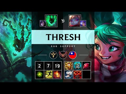 Thresh Support vs Poppy - TW Grandmaster Patch 25.14