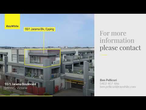 55/1 Jarama Boulevard, Epping, VIC 3076, 1 침실, 1 욕실, Apartment