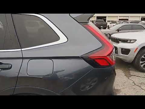 2024 Honda CR-V Hybrid EX-L AWD in Gray for sale at Kitchener Chrysler Dodge Jeep Ram in Kitchener, ON