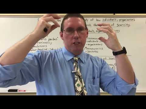 Introduction to Economics Part 3 - Professor Ryan