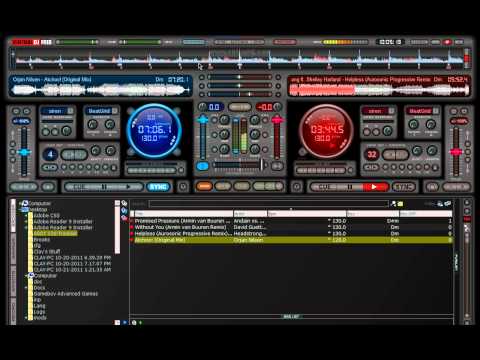 Trance mix with Virtual Dj (ASOT 530 Cover Mix Part 1)