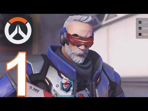 Overwatch 2 - Gameplay Part 1 - Tutorial & Soldier 76 (PS5)
