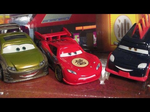 Disney Cars Streets Of Japan 3-pack, Dragon McQueen, Kaa Reesu, Yokoza Diecast Unboxing Review!