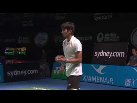 XIAMENAIR Australian Badminton Open 2016 | SF M2-MS | Hans-Kristian Vittinghus vs Kidambi Srikanth