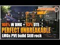 The Division 2 | PERFECTLY UNBREAKABLE PVE BUILD - 108% Weapon DMG LMG is still Good