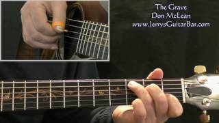 How To Play Don McLean The Grave (intro only)