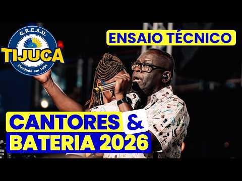 UNIDOS DA TIJUCA 2026 - 4K | ÚLTIMO ENSAIO TÉCNICO - LARGADA E PISTA | SAMBA AO VIVO #ET26