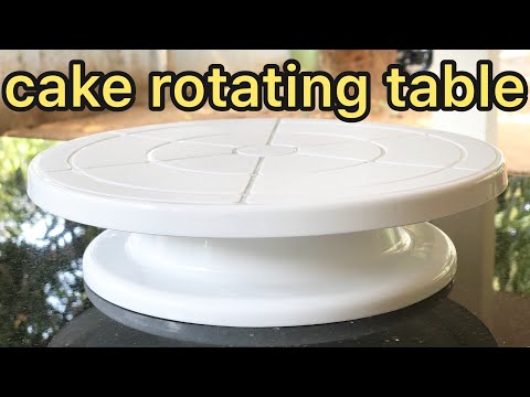 Cake Turntable - Rotating Cake Stand Latest Price, Manufacturers & Suppliers