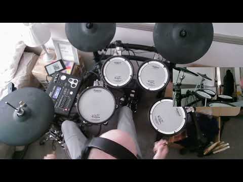 Drumming to CROWN feat  Mori Calliope  BOOGEY VOXX