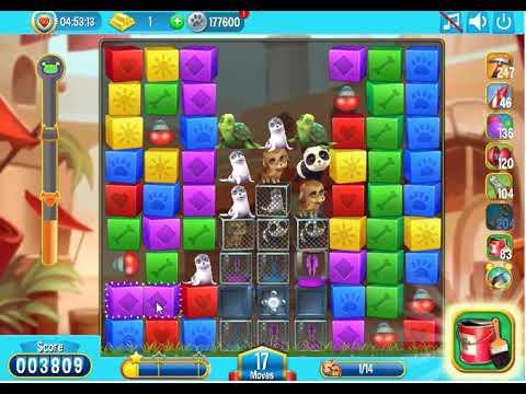 Pet Rescue Saga Level 2944 - No Boosters