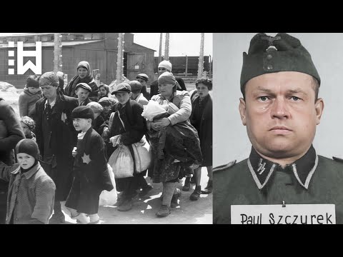 Poprava osvětimského dozorce, který bil ženy a děti holí - Paul Szczurek