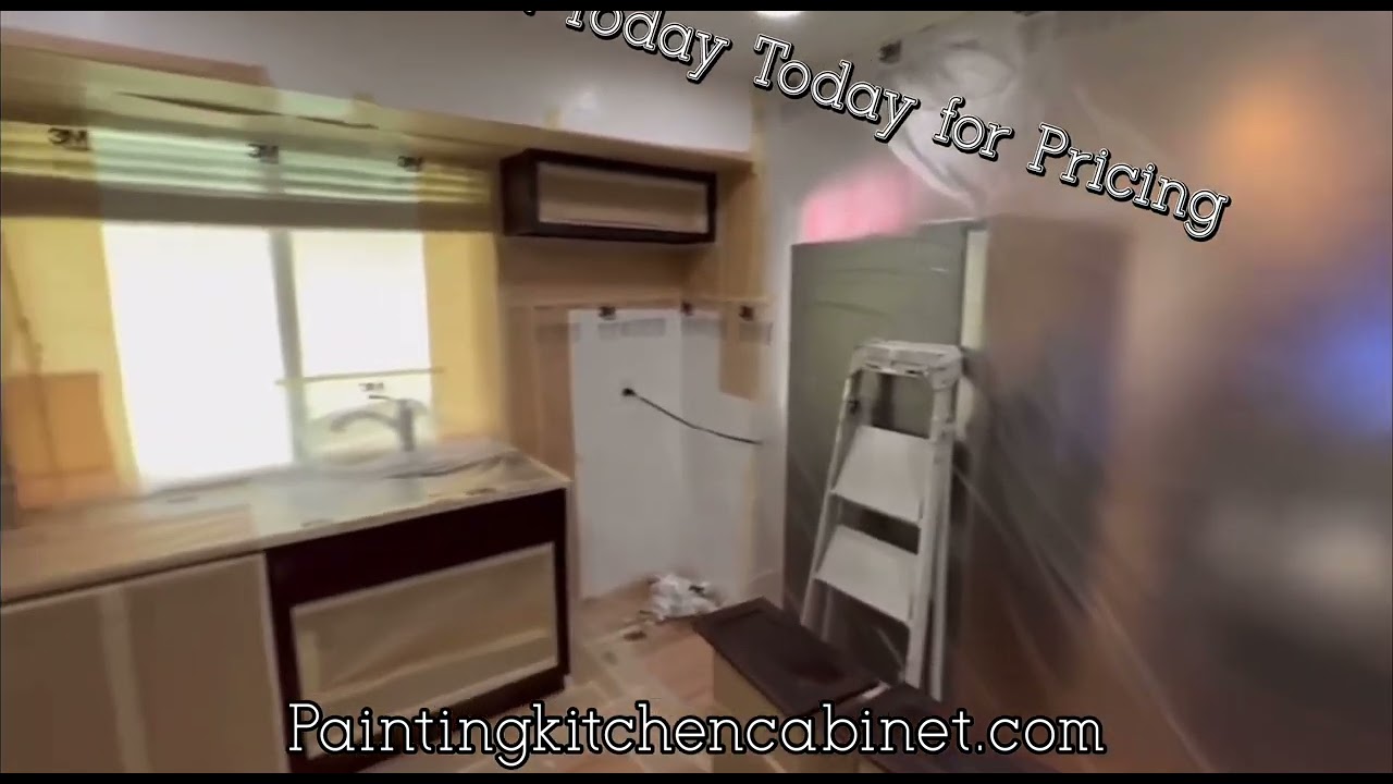 Kitchen Cabinet Painting Process in Denver
