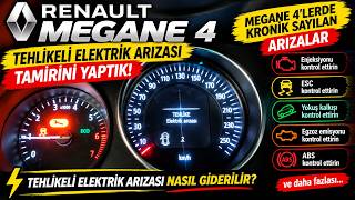 Renault Megane 4 aracımızda görülen TEHLİKELİ ELEKTRİK ARIZASINI tamir
