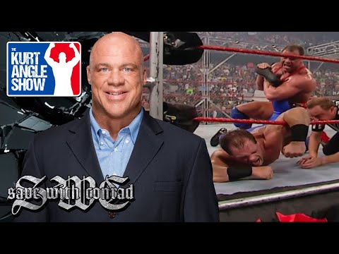 Kurt Angle on his 2002 cage match with Chris Benoit